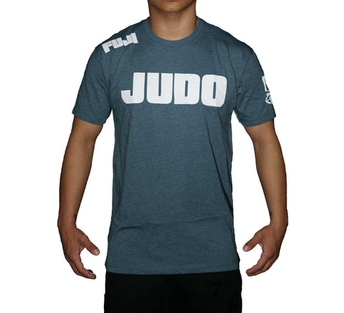 Fuji Judo T-Shirt-INDIGO-1